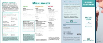 medicijn- wijzer - Veldhuis Schrijft