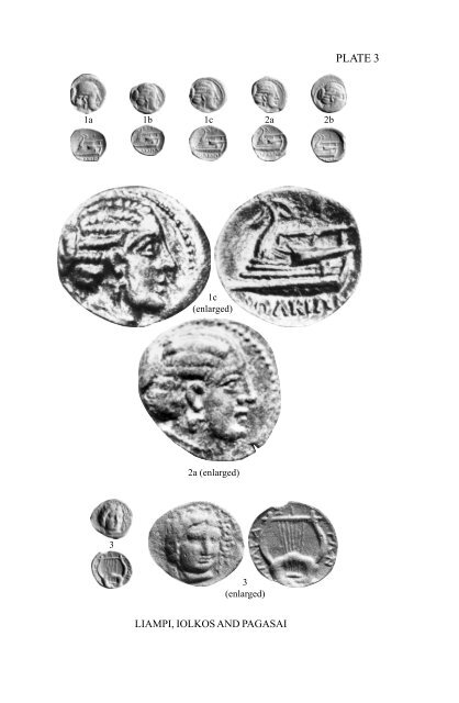 Iolkos and Pagasai: Two New Thessalian Mints* - Royal Numismatic ...