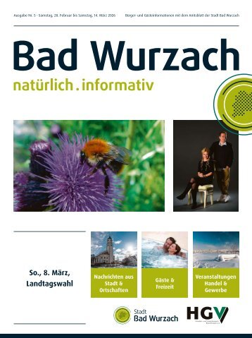 28.02.2026 Bürger- und Gästeinformation Bad Wurzach