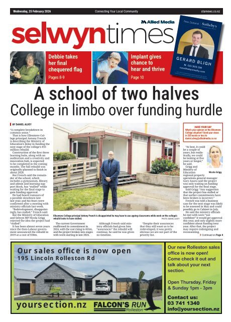 Selwyn_Times: February 25, 2026