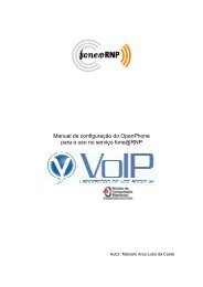 Manual de configuração do OpenPhone para o uso ... - VoIP - UFRJ