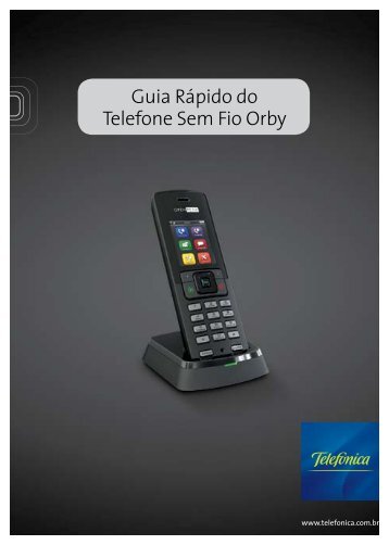 Guia Rápido do Telefone Sem Fio Orby