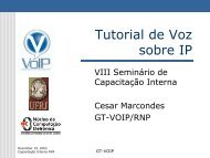 Tutorial de Voz sobre IP - RNP