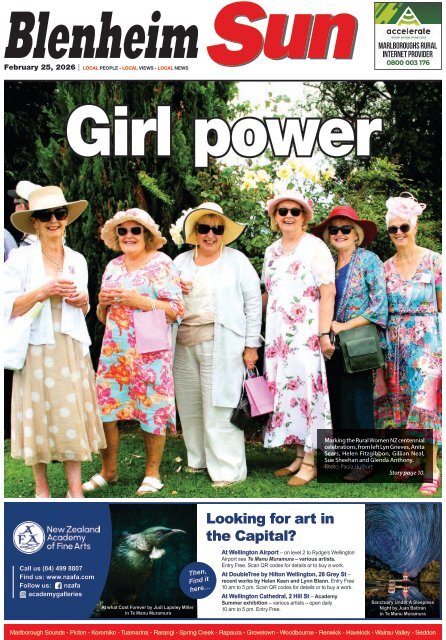 Blenheim Sun: February 25, 2026