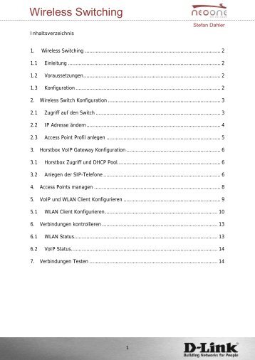 Wireless Switching - neo-one.de