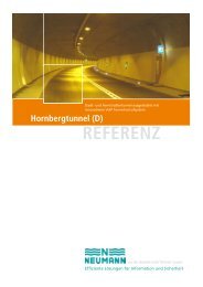 Hornbergtunnel (D) REFERENZ - Neumann Elektronik