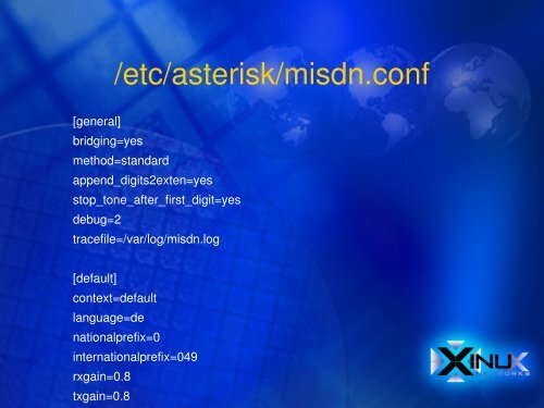 VoIP mit Asterisk unter Linux