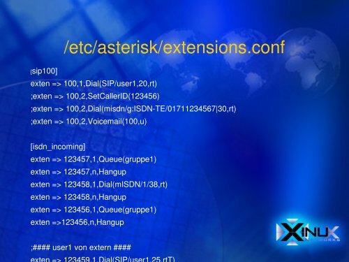 VoIP mit Asterisk unter Linux