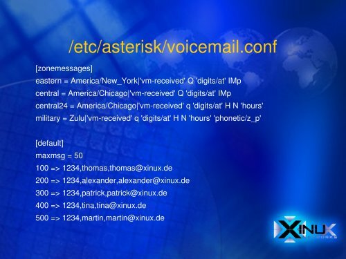 VoIP mit Asterisk unter Linux