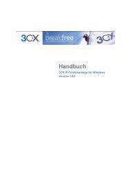 Handbuch - 3CX