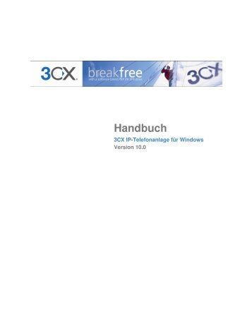 Handbuch - 3CX