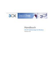 Handbuch zur 3CX IP-Telefonanlage