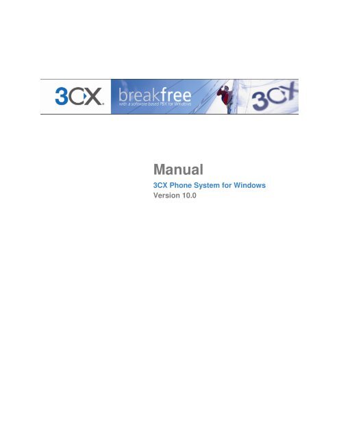 Manual – 3CX Phone System