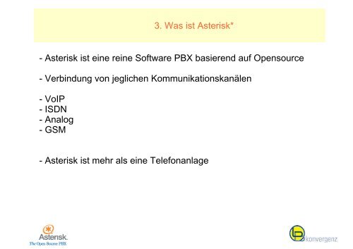 Asterisk*, the opensource PBX - Digicomp