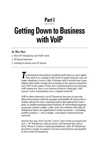 VoIP for Dummies Book - XO Communications