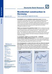 Residential construction in Germany - Deutsche Bank Research