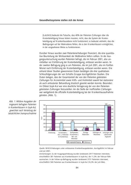 gesundheit ssysteme stellen sich der armut - World Health ...