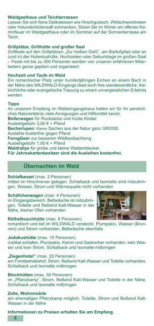 waldgasthaus - Wildwald Vosswinkel
