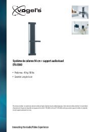 EFA 8840 Système de colonne 94 cm + support ... - Cobrason