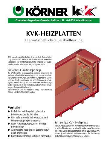 Chemieanlagenbau Gesellschaft mbH, A-8551 Wies/Austria - Koerner