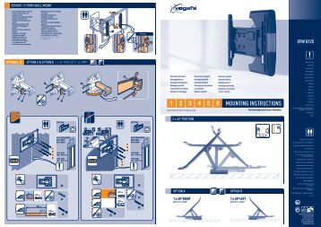 EFW 8125 Mounting instruction - Vogel's