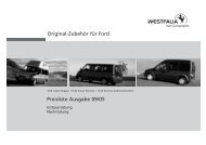 Original-Zubehör für Ford - Reisemobil International