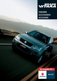 Zubehoerkatalog GrandVitara DE - Suzuki