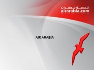 Simple Formula: Pay Less. Fly more - Air Arabia
