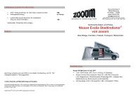 Nissan Evalia Stadtindianer von zooom