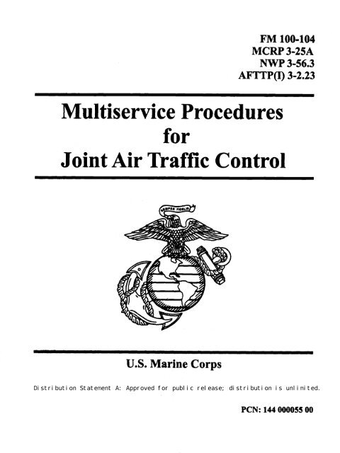 MCRP 3-25A Multiservice Procedures for Joint Air Traffic Control