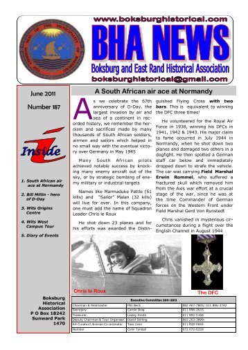 South African Rand Makro A South African Air Ace At Normandy Boksburg And East Rand