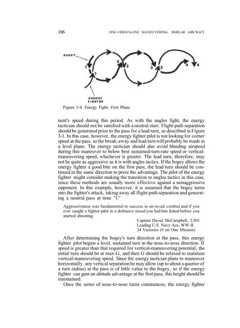 Fighter Combat - Tactics and Maneuvering