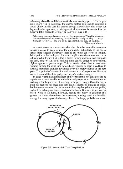 Fighter Combat - Tactics and Maneuvering