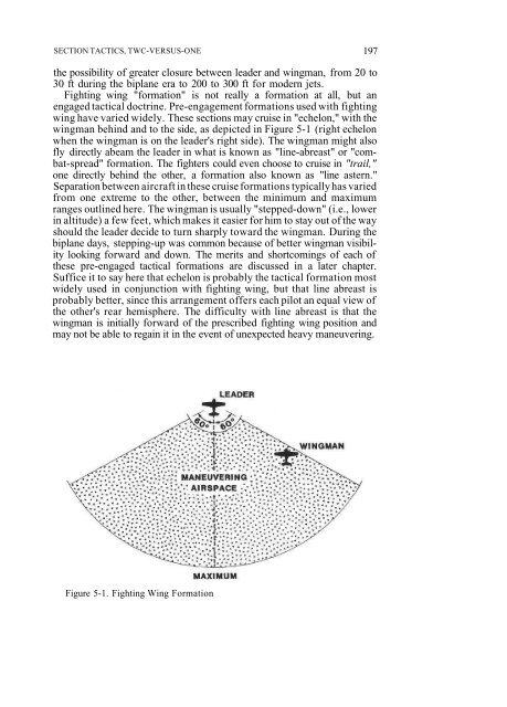 Fighter Combat - Tactics and Maneuvering