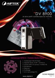 DV 8900 - Aiptek France
