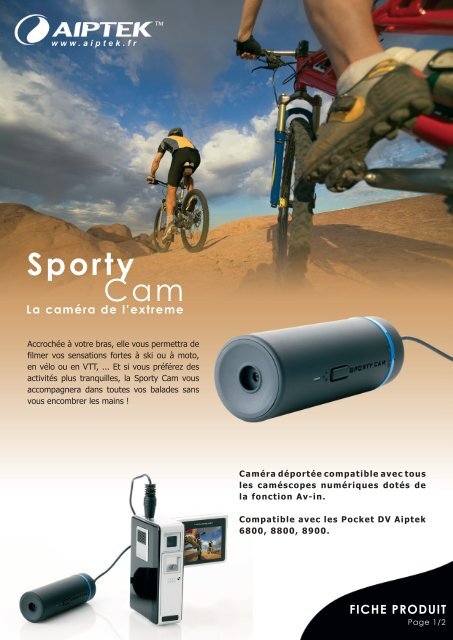 Sporty Cam - Aiptek France