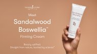 Sandalwood Boswellia Firming Cream Masterclass