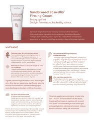 Sandalwood Boswellia Firming Cream PIP