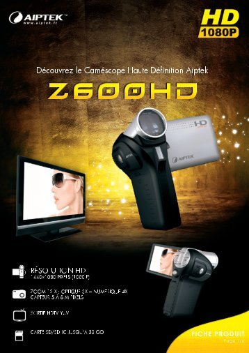Z600 HD - Aiptek France