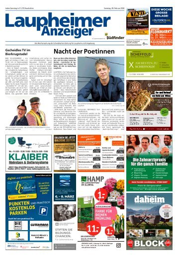 28.02.2026 Laupheimer Anzeiger