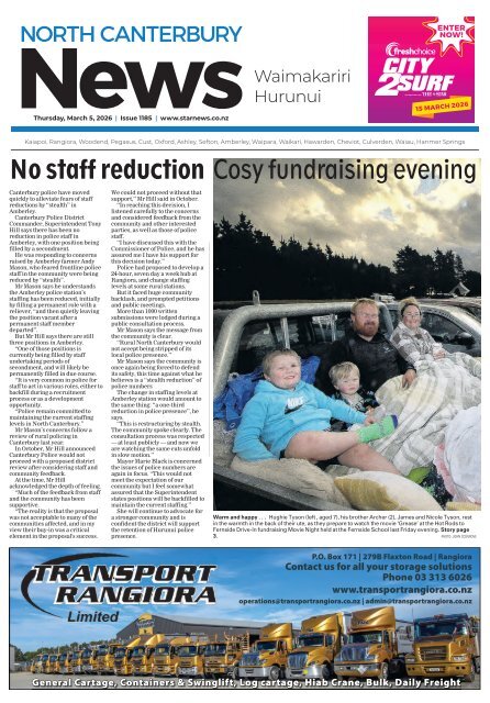 North Canterbury News: March 05, 2026