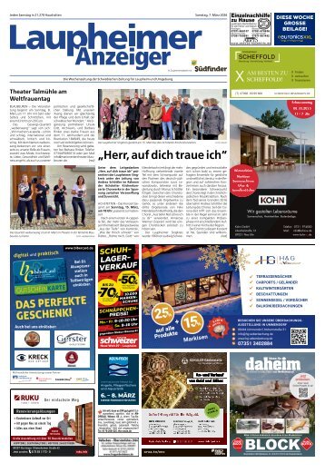 07.03.2026 Laupheimer Anzeiger