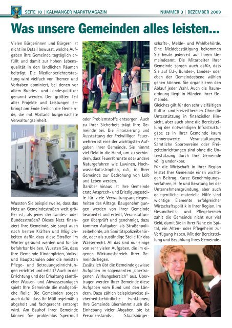 MARKTMAGAZIN - Kalwang