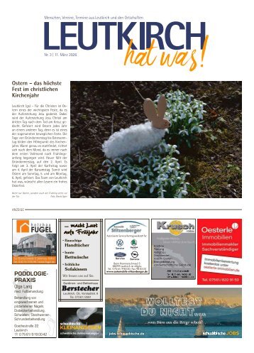 11.03.2026 Leutkirch hat was