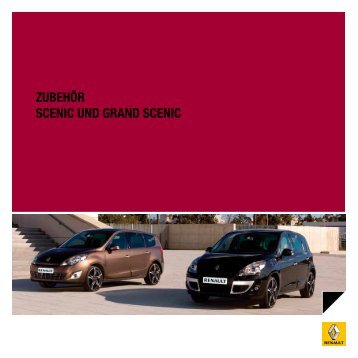 ZUBEHÖR SCENIC UND GRAND SCENIC - Renault Zürich SA