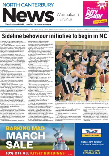 North Canterbury News: March 12, 2026