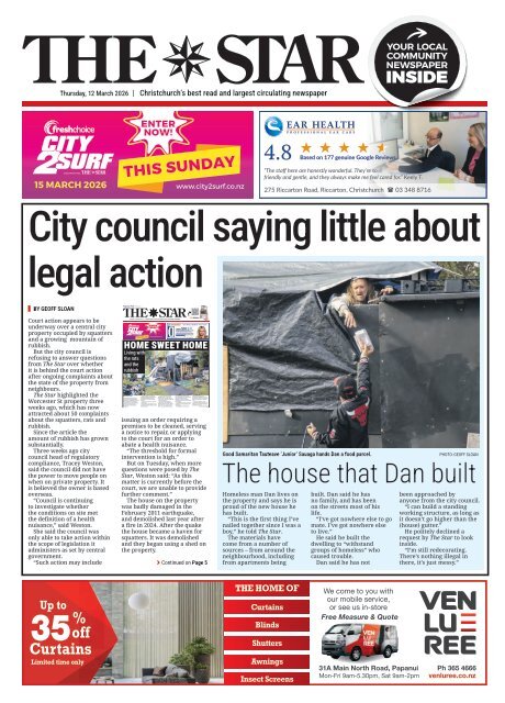The Star: March 12, 2026
