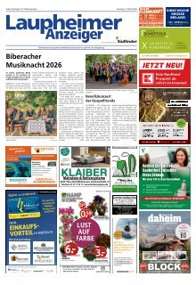 14.03.2026 Laupheimer Anzeiger