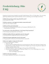 Fredericksburg, Ohio FAQ