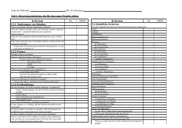 Leerer Fragebogen als PDF Version - von Thomas Fedder